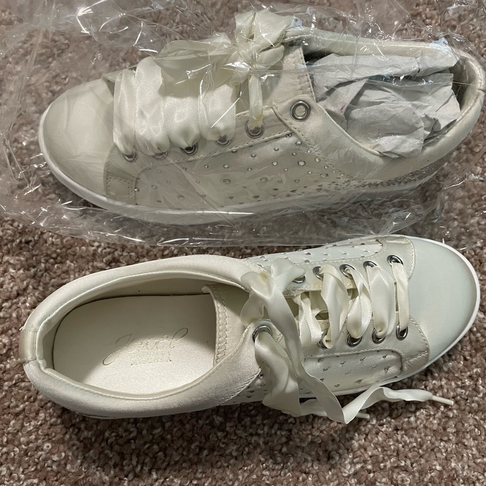 Bradley mishcka diamond platform sneakers size 7